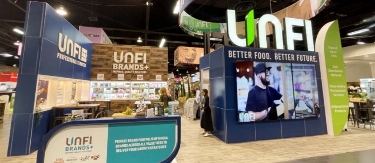 UNFI booth at Expo West