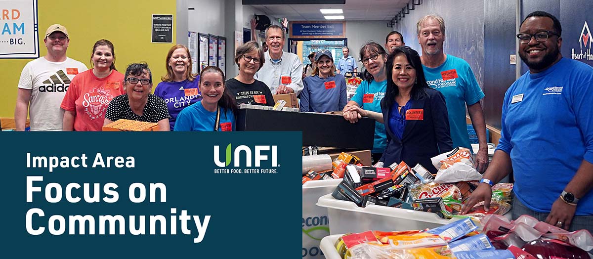 UNFI Impact Area Focus on Community