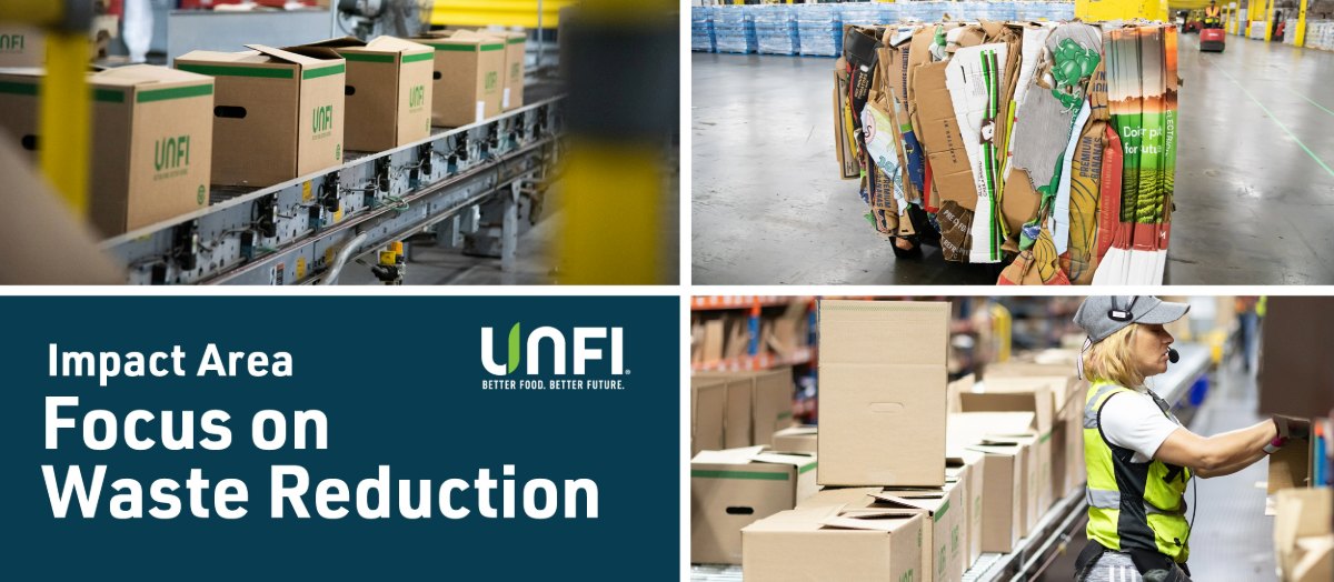 UNFI Impact Area Focus on Waste Reduction